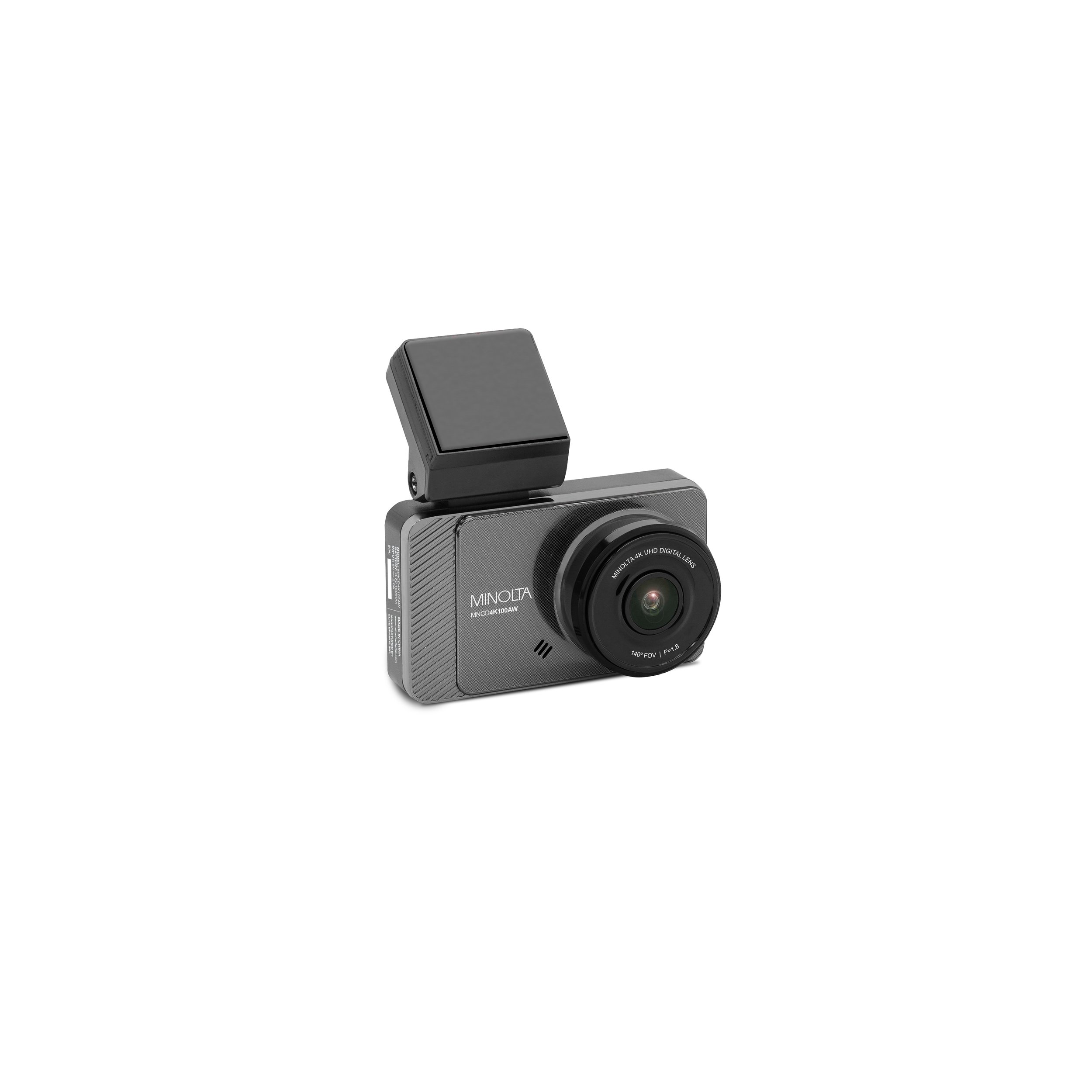 MNCD4K100AW 4K UHD Dash Camera w/AI ADAS — Minolta Digital